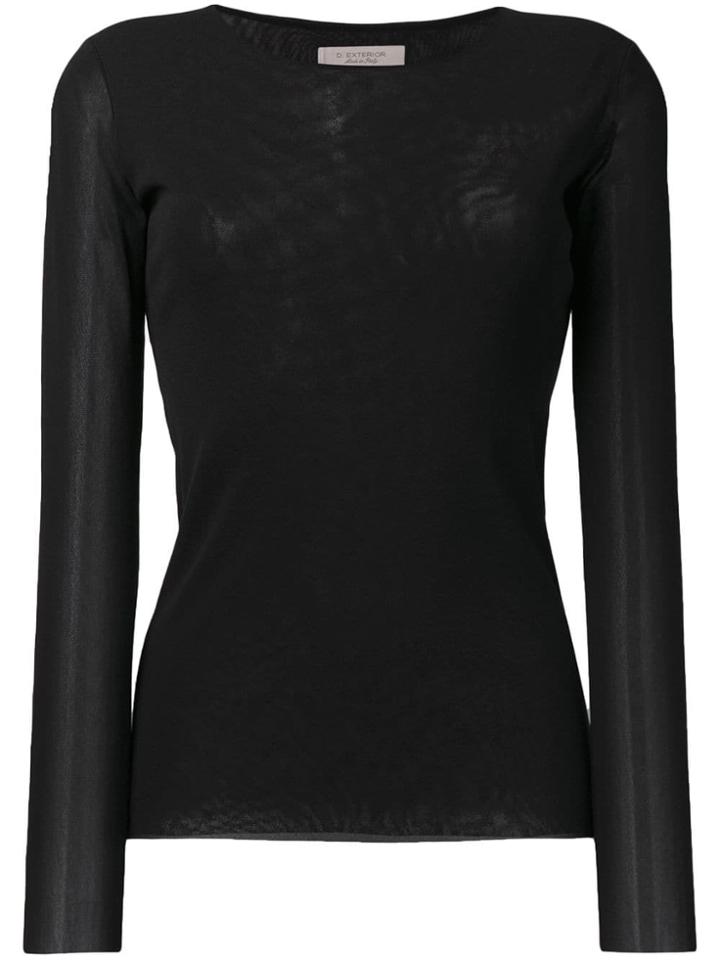 D.exterior Lightweight Top - Black