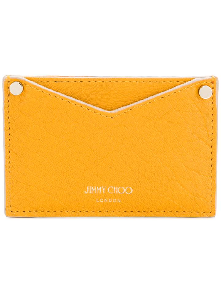 Jimmy Choo Liza Card Holder - Yellow & Orange