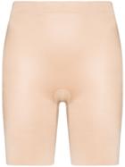 Spanx Natural Suit Your Fancy Booty Booster Mid-thigh Shorts -