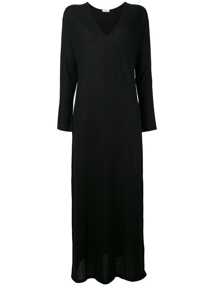 Le Kasha - Knit Maxi Dress - Women - Cashmere - M, Black, Cashmere