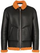 Stand Linus Faux-shearling Jacket - Black