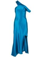 Cushnie Off-the-shoulder Dress - Blue