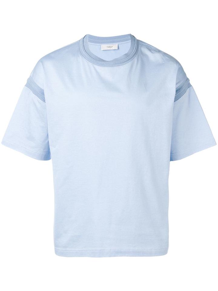 Pringle Of Scotland Short-sleeve Fitted T-shirt - Blue