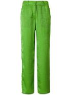 Sies Marjan Cropped High Waisted Trousers - Green