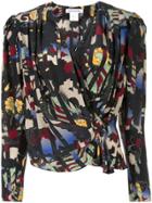 Bianca Spender Zen Garden Cdc Romance Top - Black