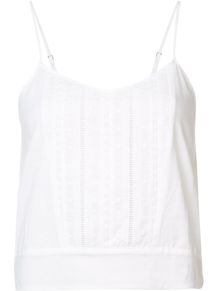 Frame Denim Embroidered Camisole Vest