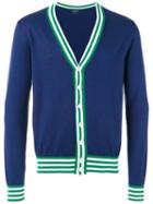 Ballantyne - V-neck Cardigan - Men - Cotton - 54, Blue, Cotton