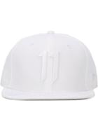 11 By Boris Bidjan Saberi Embroidered Logo Cap Hat, Men's, White, Polyester