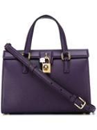 Dolce & Gabbana Dolce Tote, Pink/purple, Calf Leather