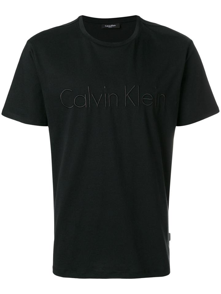 Calvin Klein Crew Neck Logo T-shirt - Black