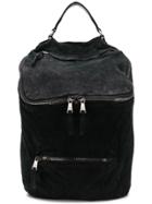 Giorgio Brato Top Zipped Backpack - Black