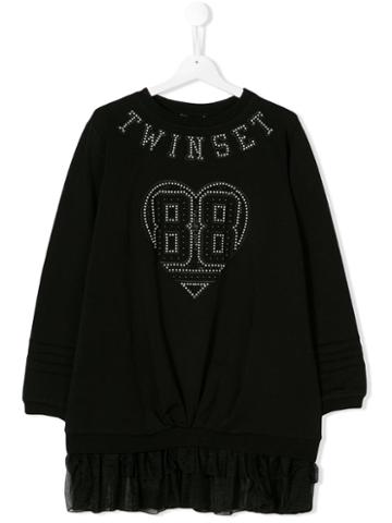 Twin-set Kids Branded Sweater - Black