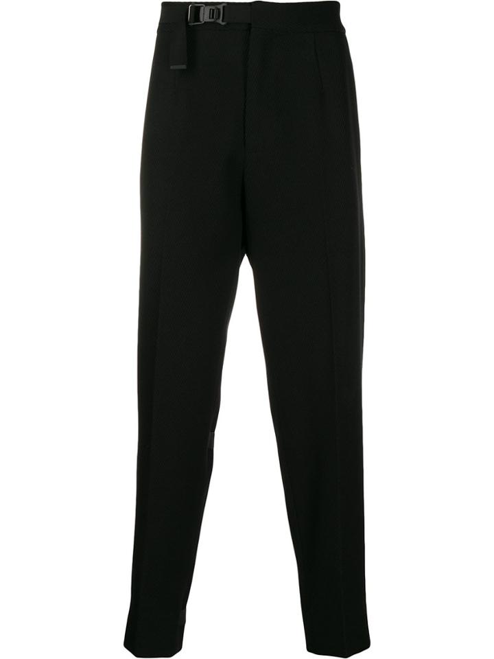 Z Zegna Tapered Cargo Trousers - Black