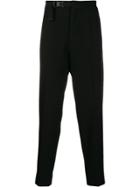 Z Zegna Tapered Cargo Trousers - Black