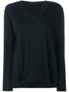 Fabiana Filippi V-neck Jumper - Blue