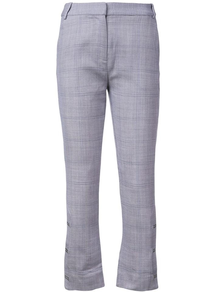 Dion Lee Cropped Trousers - Blue