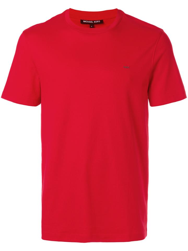 Michael Michael Kors Logo-embroidered T-shirt