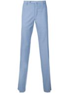 Incotex Tailored Trousers, Men's, Size: 46, Blue, Cotton/polyurethane