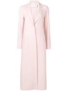 Harris Wharf London Structured Long Overcoat - Pink