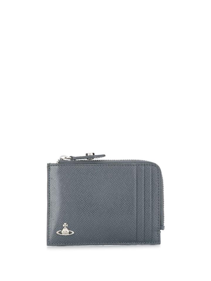 Vivienne Westwood Kent Zip-around Cardholder - Grey