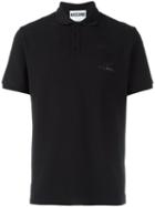 Moschino Logo Print Polo Shirt, Men's, Size: Xs, Black, Cotton