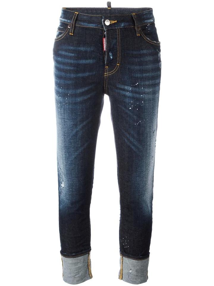Dsquared2 London Jeans, Women's, Size: 42, Blue, Cotton/spandex/elastane