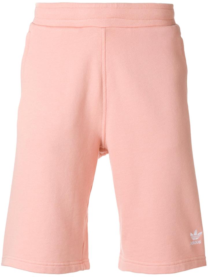 Adidas 3 Stripes Shorts - Pink & Purple