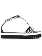 Just Cavalli Leopard-print Sandals