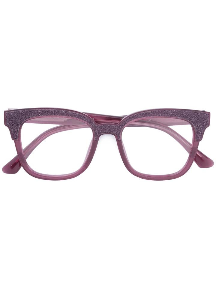 Jimmy Choo Eyewear 'jc176' Glasses - Pink & Purple