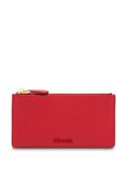 Prada Logo Plaque Document Holder - Red