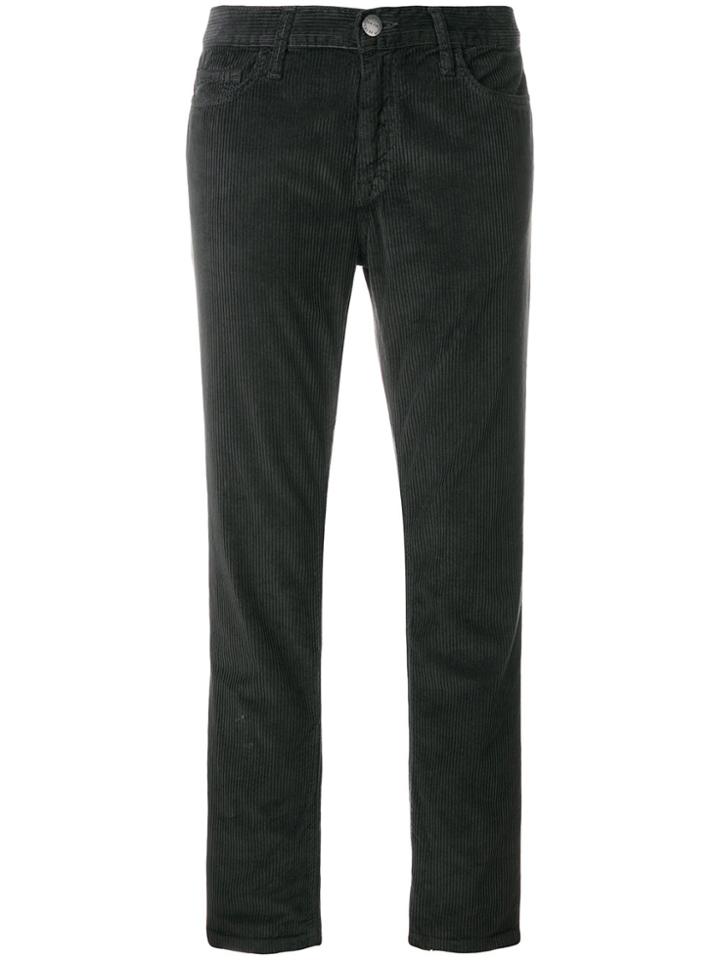 Current/elliott Cropped Trousers - Grey