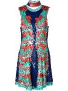 Christian Siriano - Sequin Embellished Dress - Women - Silk/sequin - 6, Silk/sequin