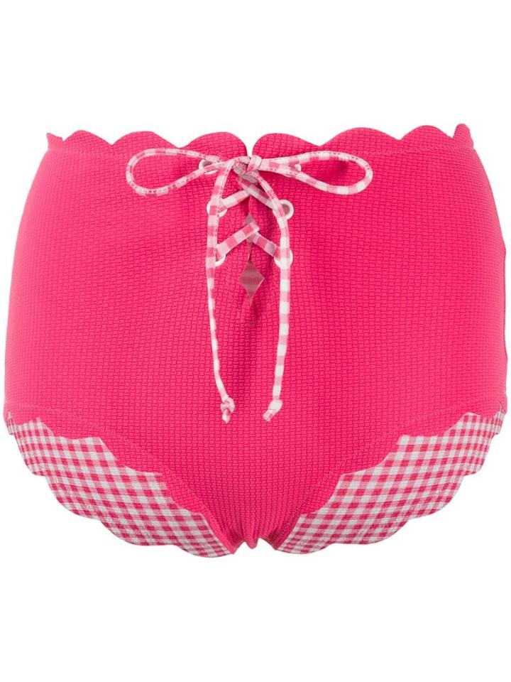 Marysia High Rise Bikini Bottoms - Pink