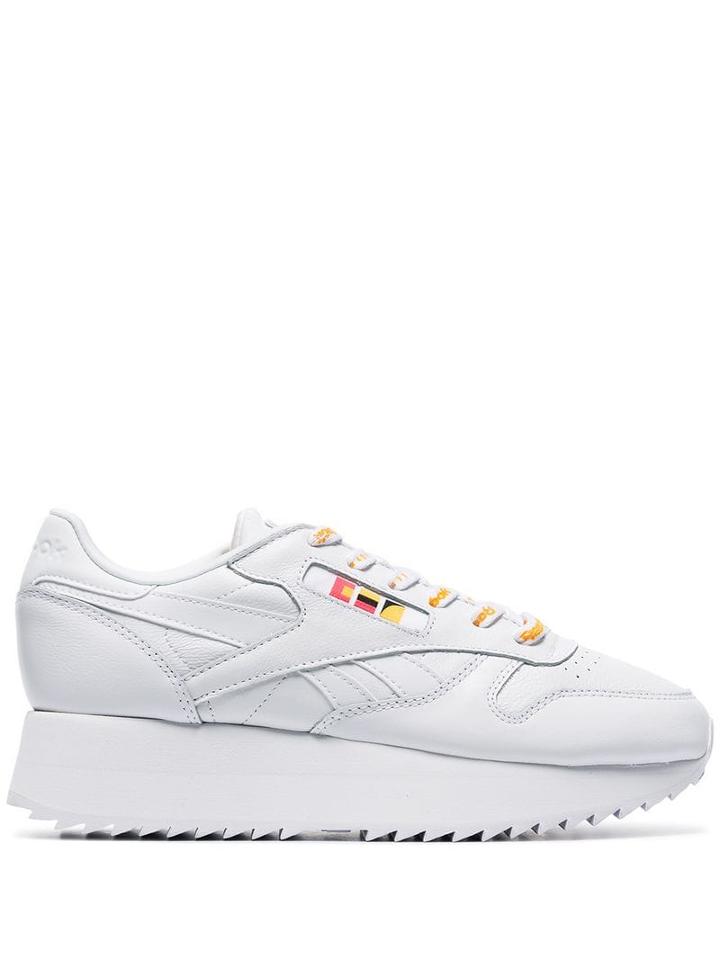 Reebok X Gigi Hadid Classic Chunky Leather Low-top Sneakers - White