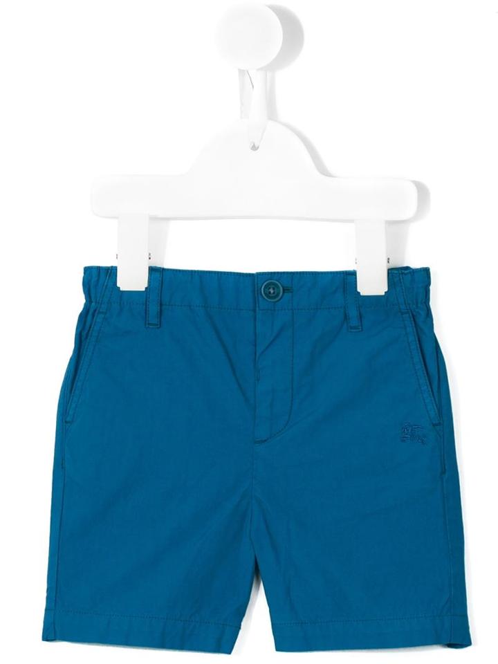 Burberry Kids - Chino Shorts - Kids - Cotton - 12 Mth, Blue