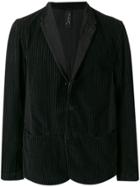 Transit Pin Stripe Blazer - Black