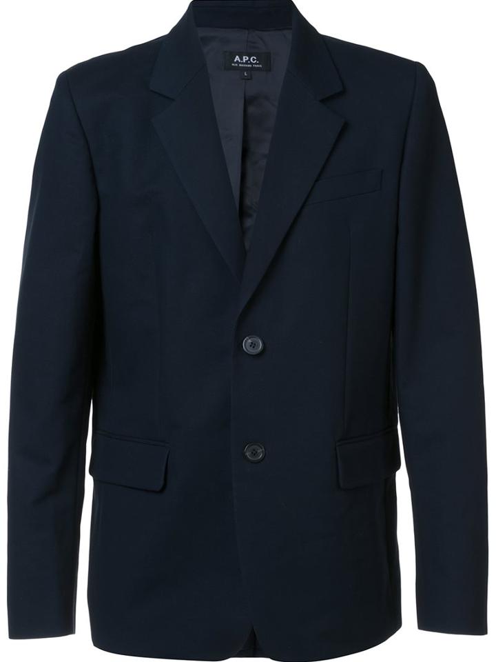 A.p.c. Single Breasted Blazer