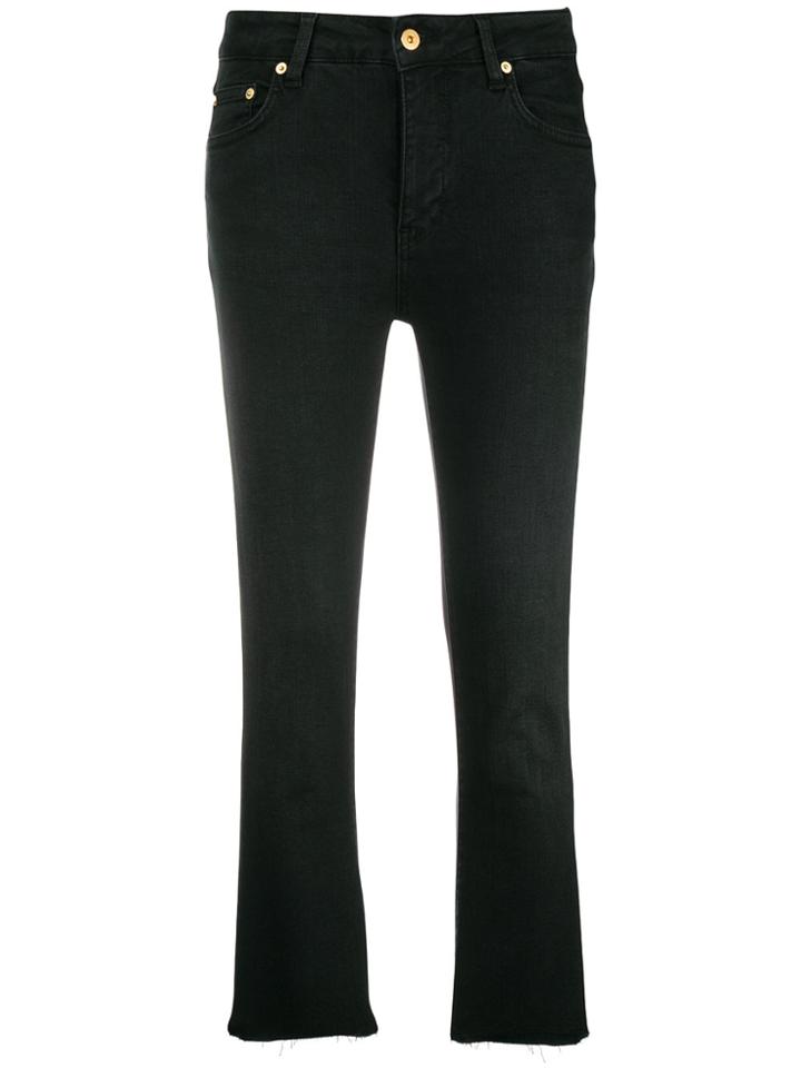 Department 5 Cropped Slim Jeans - Black