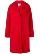 Stand Camille Teddy Coat - Red