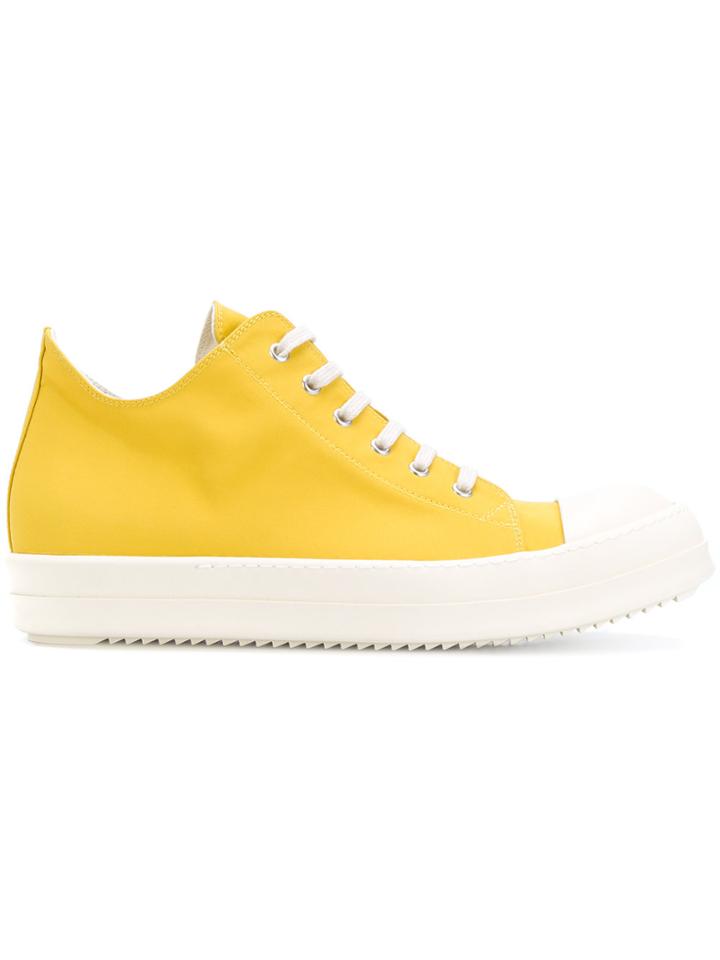 Rick Owens Drkshdw Lace-up Sneakers - Yellow & Orange