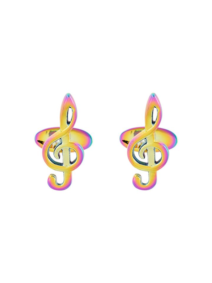 Paul Smith Trebble Clef Cufflinks - Metallic