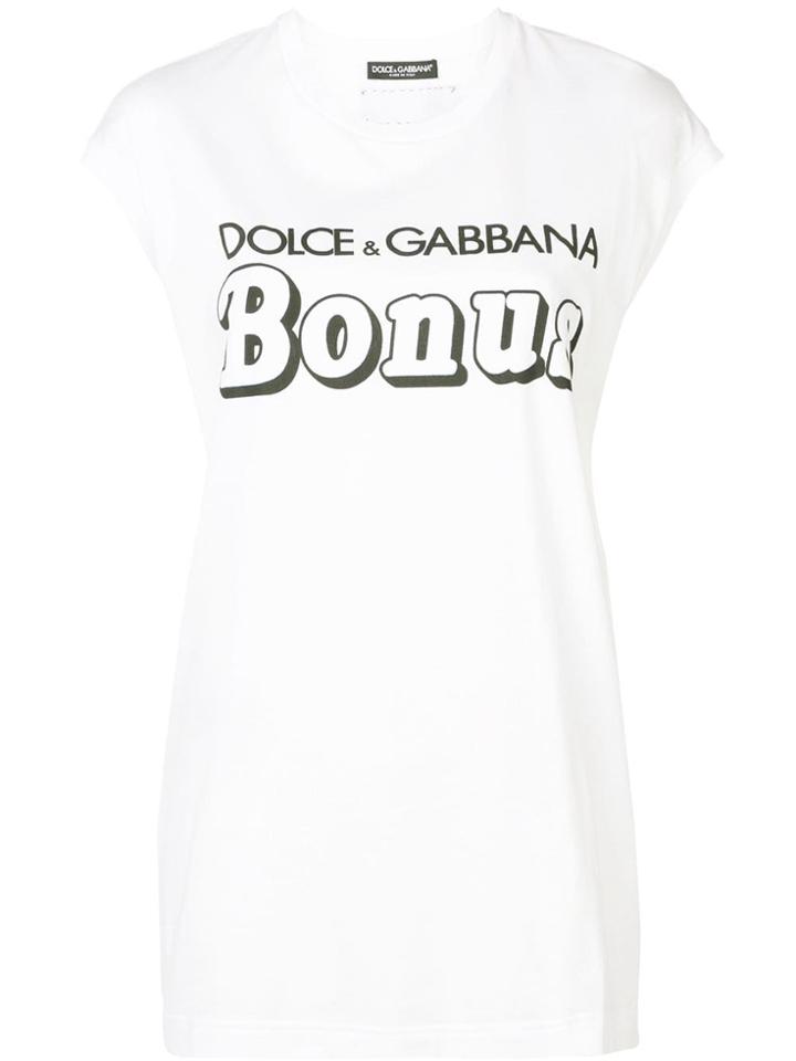 Dolce & Gabbana Bonus T-shirt - White