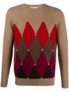 Ballantyne Patterned Sweater - Neutrals