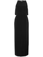 Krizia Micro Pleated Dress - Black