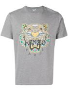 Kenzo Logo Patch T-shirt - Grey