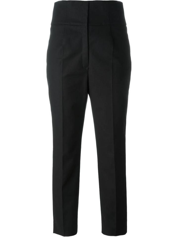 Red Valentino Cropped Straight Leg Trousers