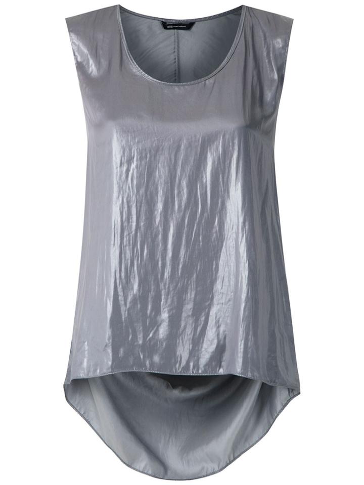 Uma Raquel Davidowicz Calamari Silky Tank - Silver
