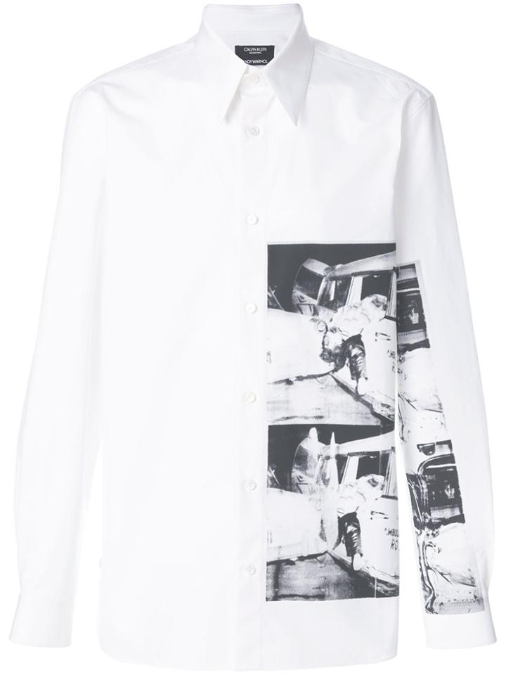Calvin Klein 205w39nyc Ambulance Disaster Shirt - White