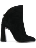 Sebastian Zip Back Ankle Boots - Black