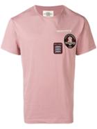 Kent & Curwen Patch-embroidered T-shirt - Pink
